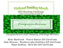 March Reading Challenge Winners
