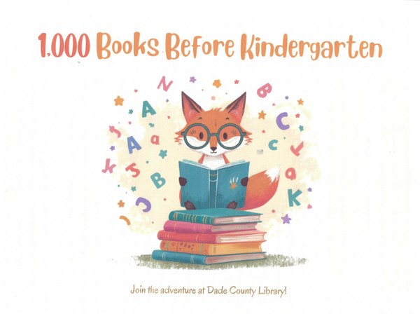 1000 books before kindergarten